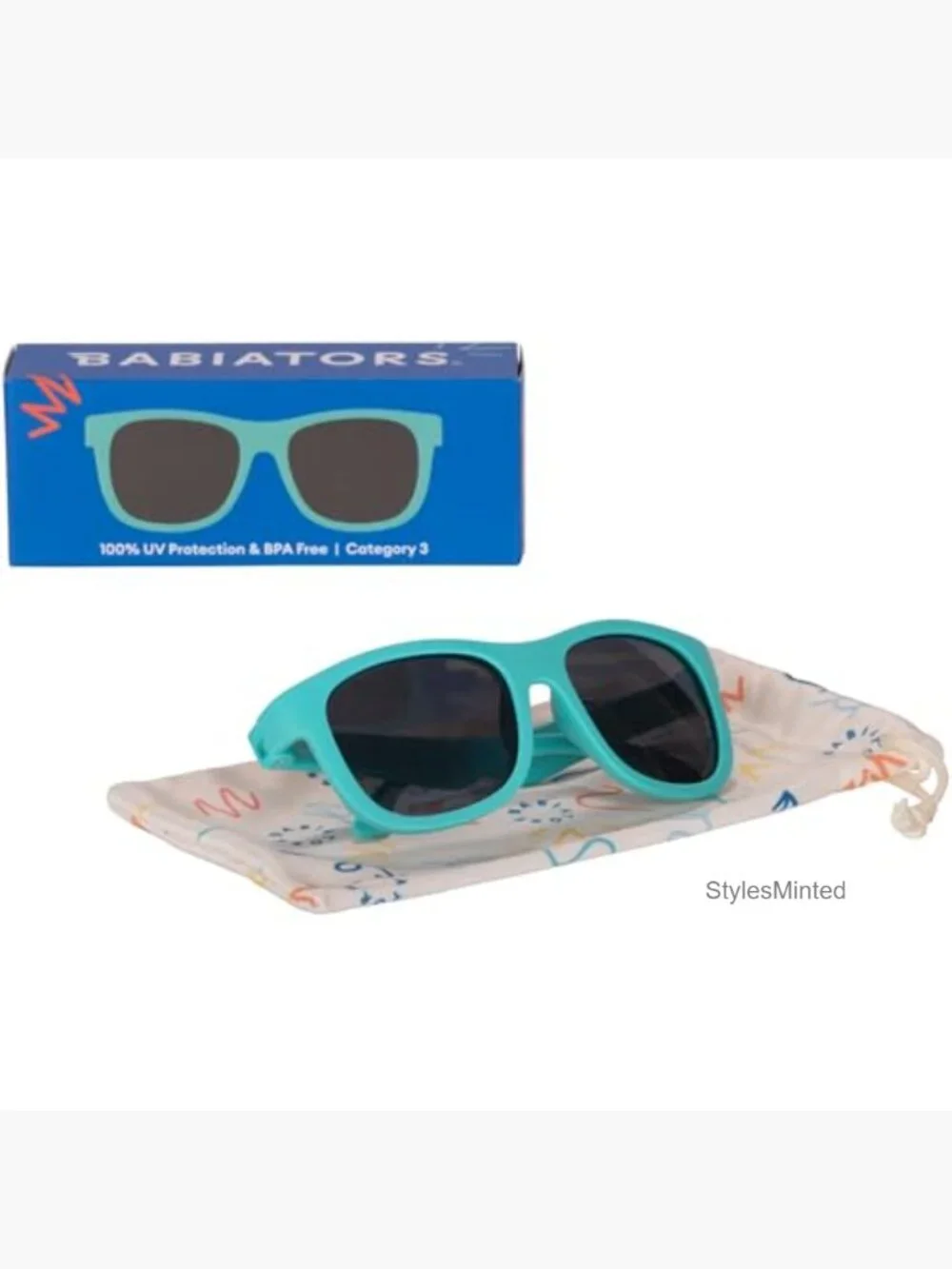 Kids Navigators Sunglasses UV400 Shatterproof Flexible Rubber